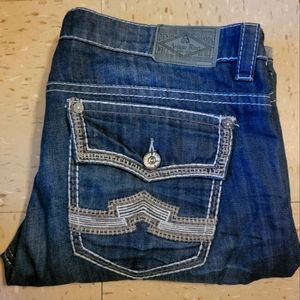 Antique Rivet Mens Jeans